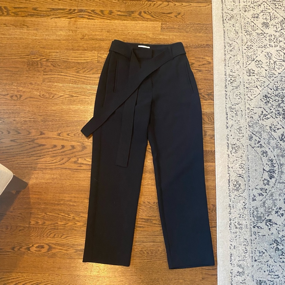 Wilfred Black Wide Leg Pants